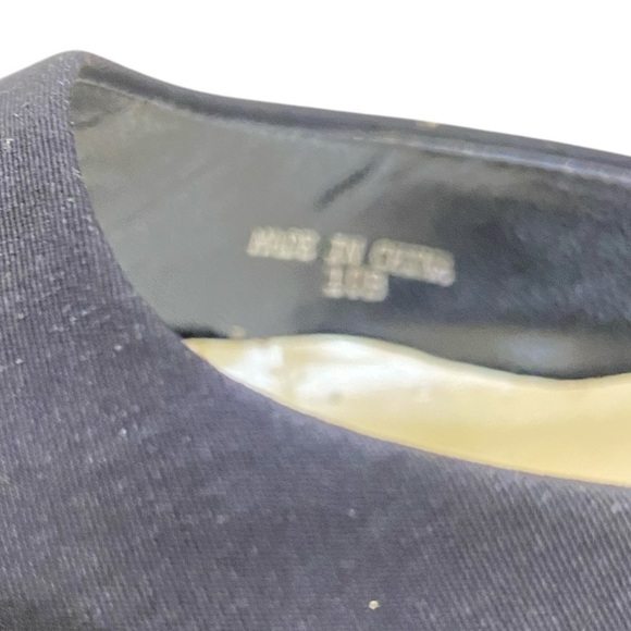 Caparros Paulette black leather sole ankle strap shoes 2.5 inch heel size 10 - Picture 11 of 13